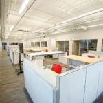 storey kenworthy designed office space, cubicle